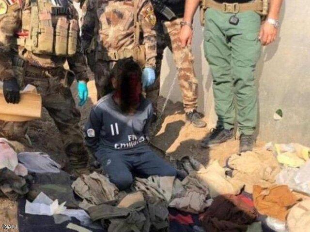 این نوجوان قصد داشت در بغداد عملیات تروریستی انجام دهد ، عکس