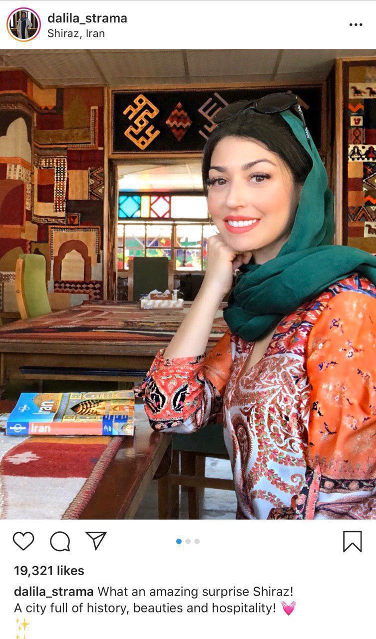 همسر استراماچونی: شیراز غافلگیرکننده بود، شهری پر از تاریخ، زیبایی و مهمان نوازی