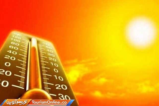 گرمای هوا در سواحل خزر ؛ گرد و خاک در ساحل دریای عمان