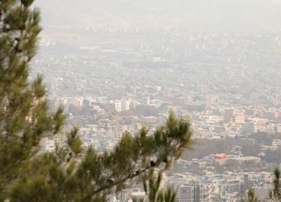 تداوم آلودگی هوا در تهران