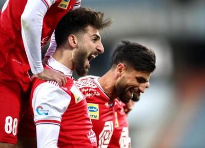 لیگ برتر فوتبال، پیروزی پرسپولیس مقابل فولاد در نیمه نخست