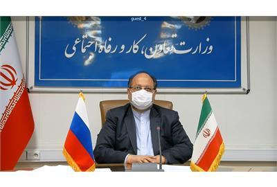 امضا تفاهم نامه همکاری وزرای کار ایران و روسیه