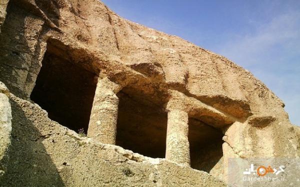 گوردخمه دکان داوود کرمانشاه؛ محل دفن اجساد 2000 ساله ، عکس