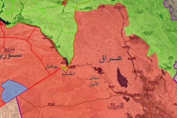 حمله هوایی به یک هدف در مرز عراق و سوریه