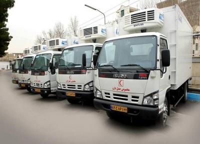 توزیع داروهای بیماران خاص توسط هلال احمر در مناطق مختلف کشور