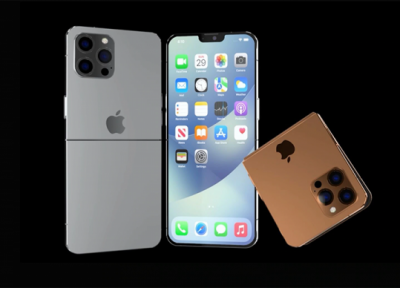 این کانسپت iPhone Flip همان گوشی تاشویی است که همه دوست داریم اپل بسازد