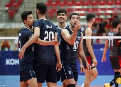 ایران با شکست میزبان به نیمه نهایی والیبال مردان رسید