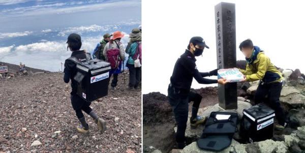 پاسخ مثبت به درخواست عجیب یک کوهنورد ، پیک ماجراجو به قله 3800 متری رفت