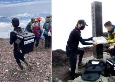 پاسخ مثبت به درخواست عجیب یک کوهنورد ، پیک ماجراجو به قله 3800 متری رفت