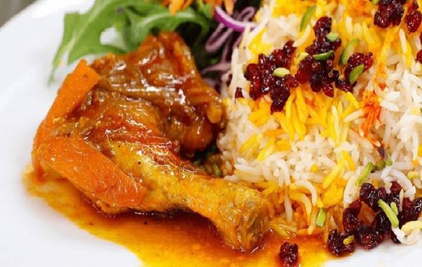 2 طرز تهیه مرغ سرخ نموده زعفرانی به روش رستورانی