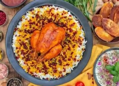 طرز تهیه زرشک پلو با مرغ مجلسی به روش رستورانی